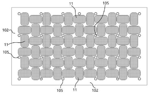 Full-automatic back rubbing machine