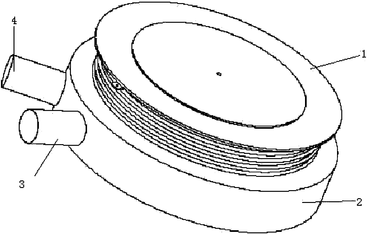 Novel integrated water cooled thyristor