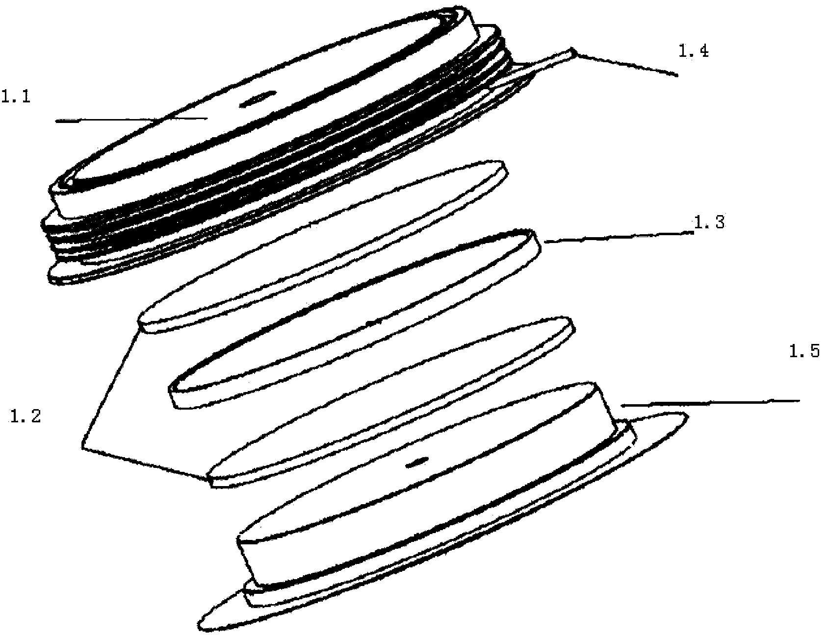 Novel integrated water cooled thyristor