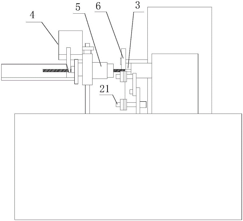 Shearing and cutting-off type winding machine