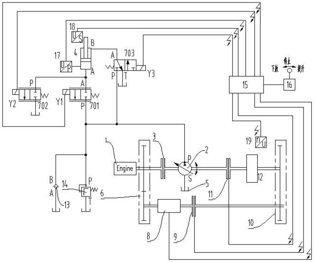 A hybrid system for excavators