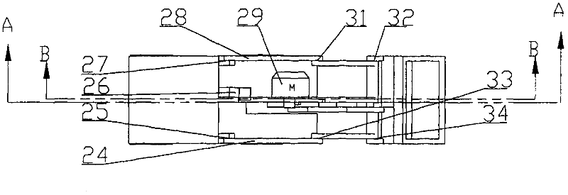 Loading mechanism with metamorphic function and implementation method thereof