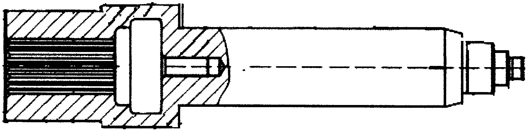 Internal spline shaft and preparation method thereof