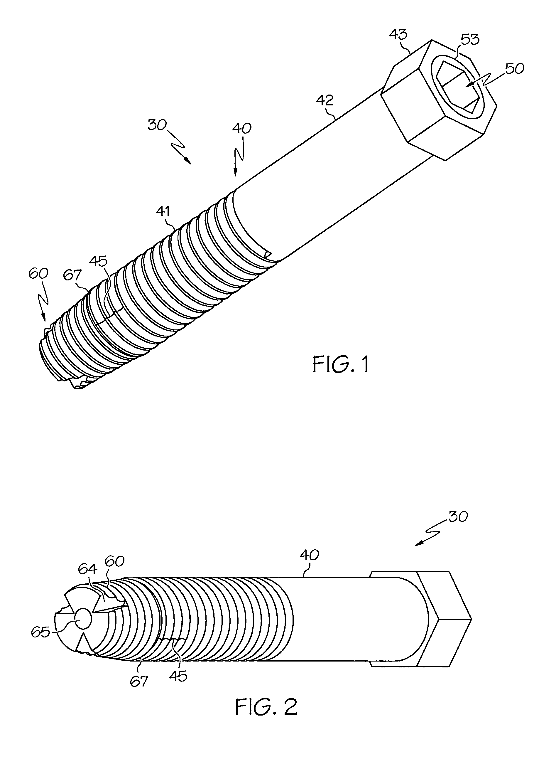 Spinal facet fixation device