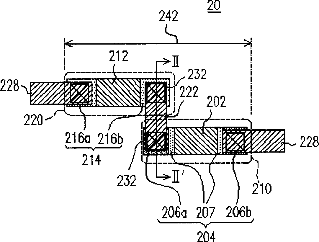 Complementary semiconductor and assembling element thereof