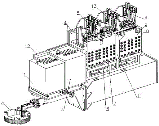 Double-frequency induction quenching load device