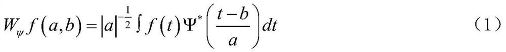 Wavelet line spectrum feature extraction method and system for underwater target recognition