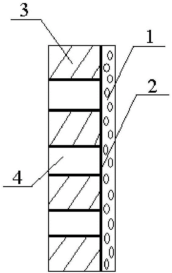 Novel waterproof curtain wall