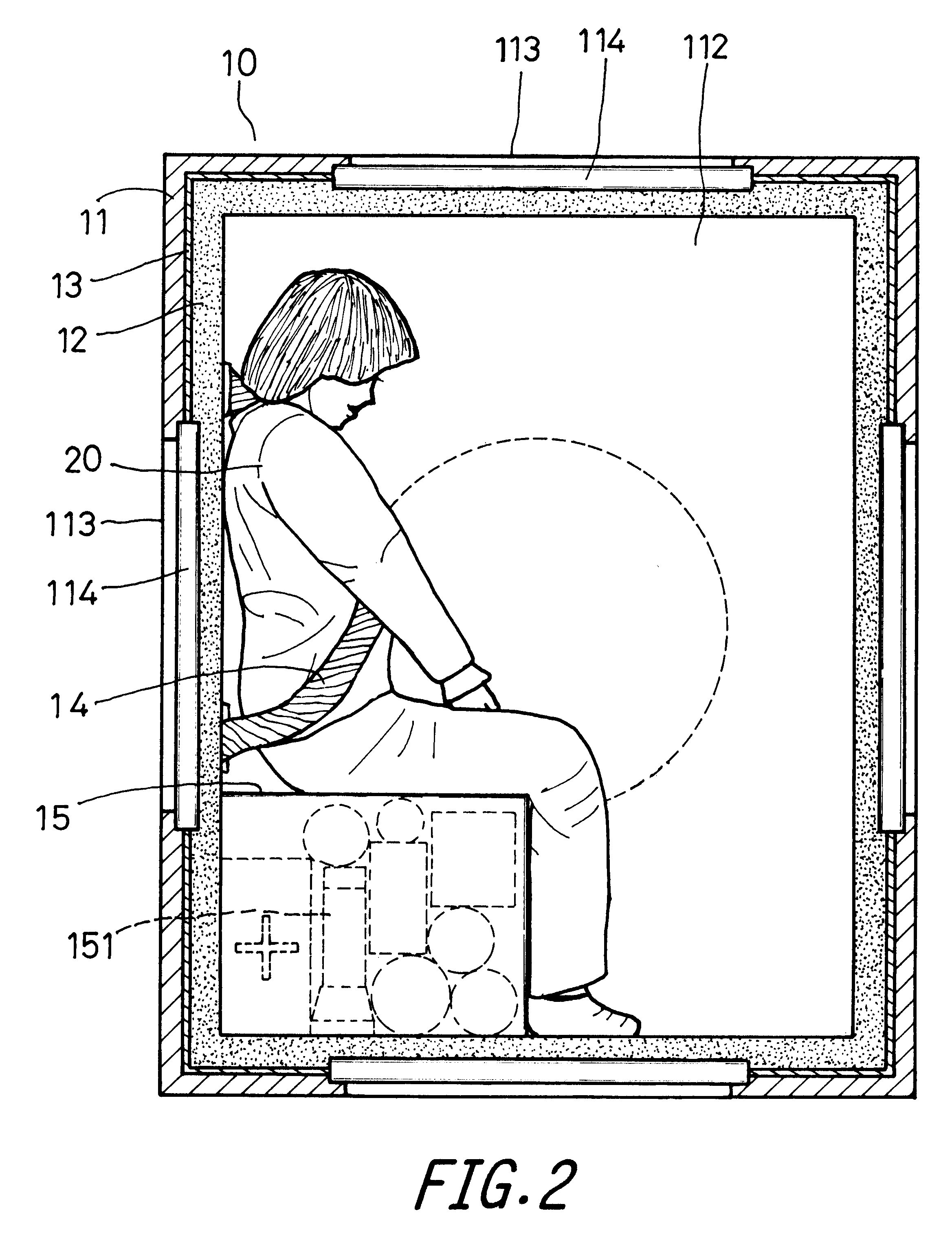 Small type of seismic shelter case