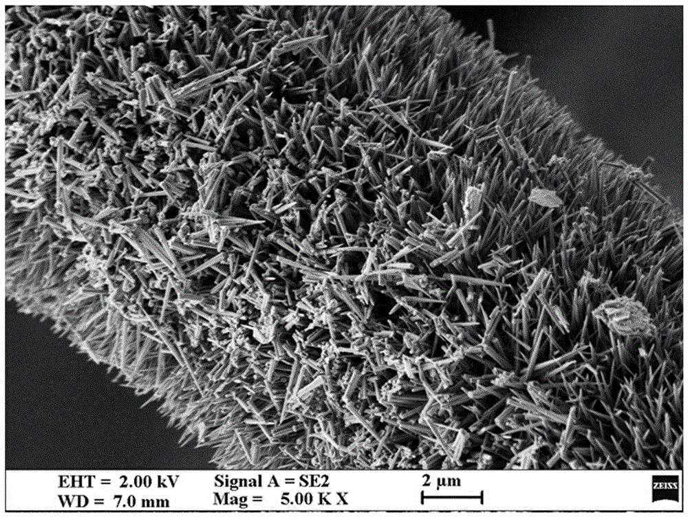 Preparation method and application of NiCo2S4/graphite felt composition electrode material