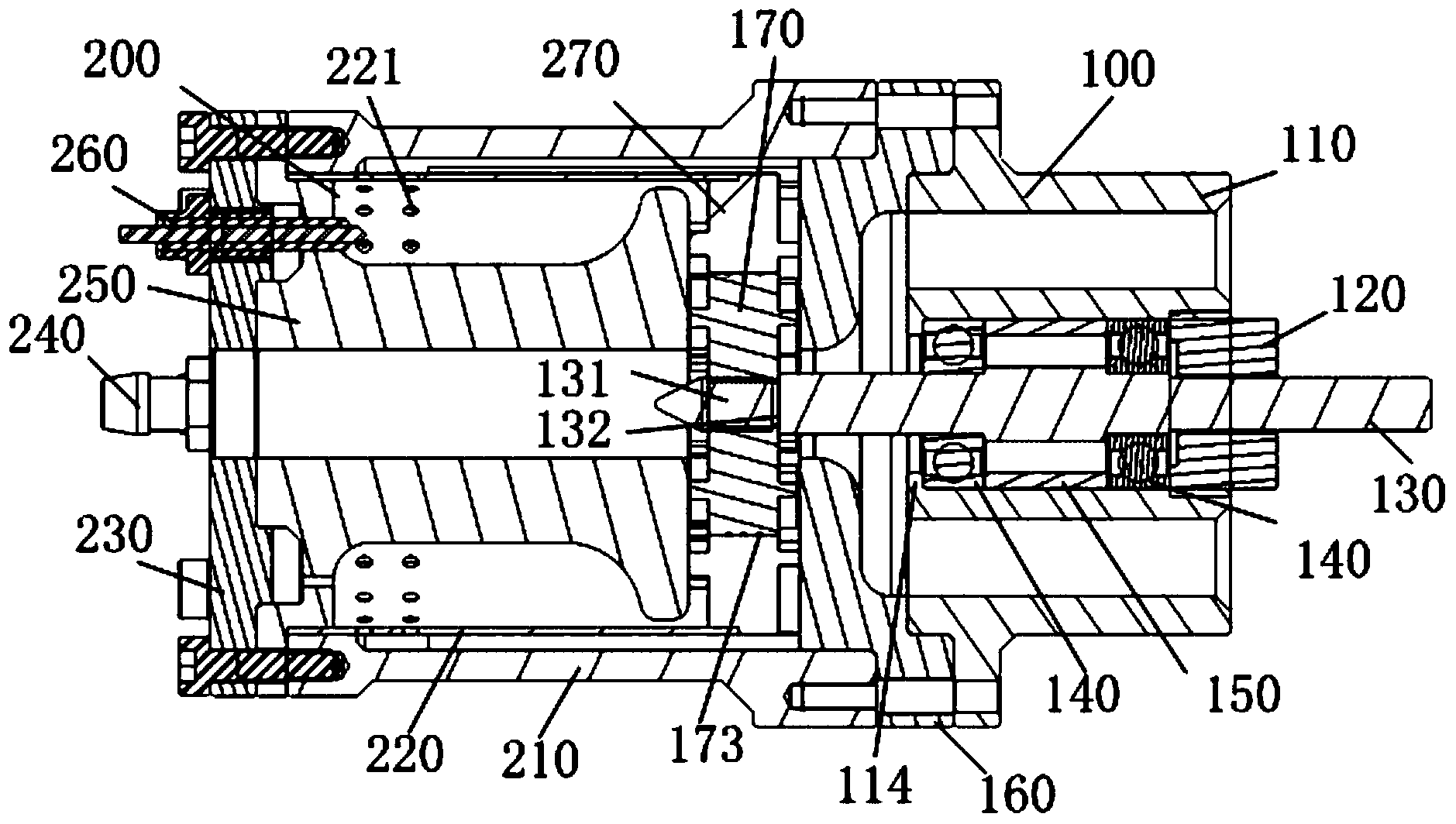 Small turbine jet engine