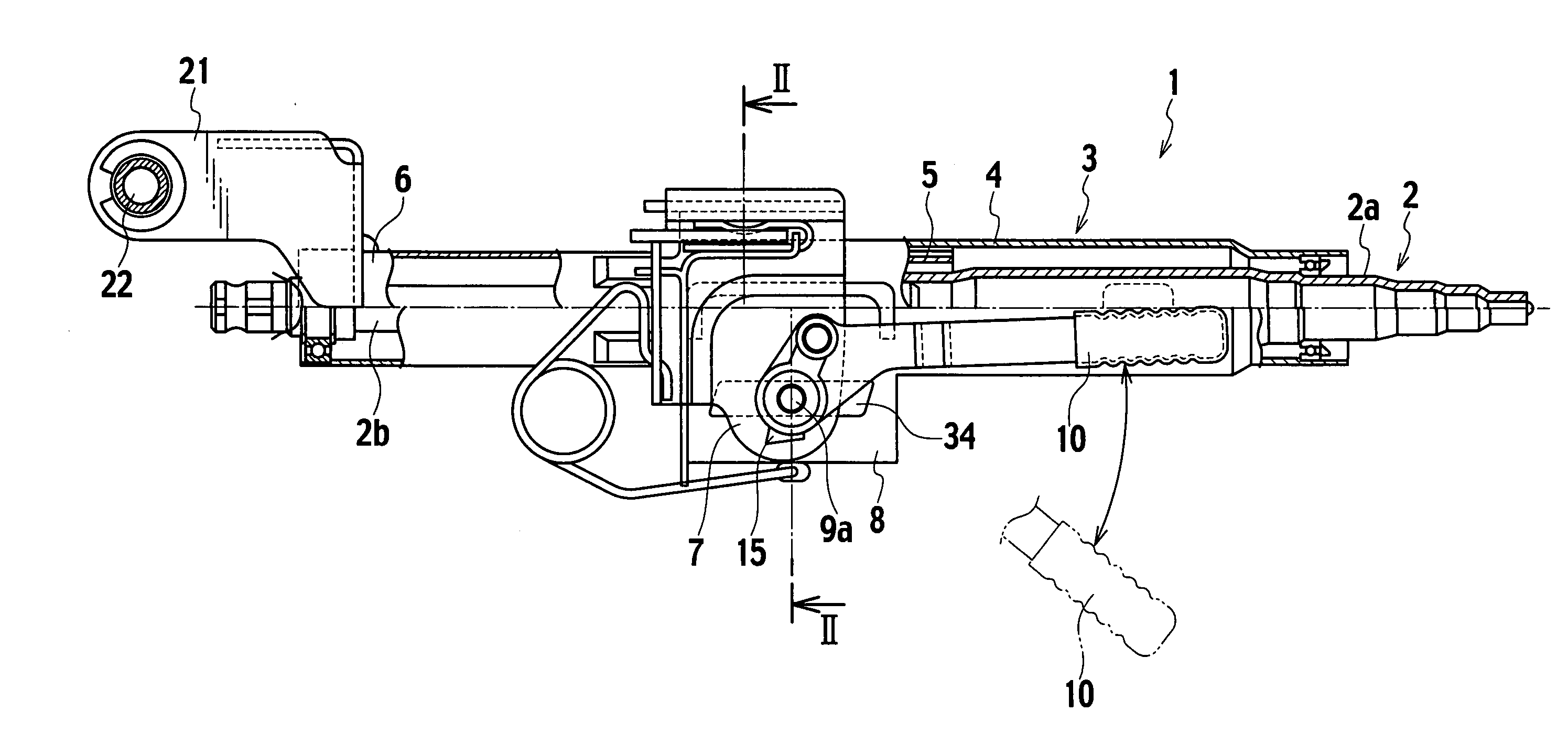 Steering column assembly