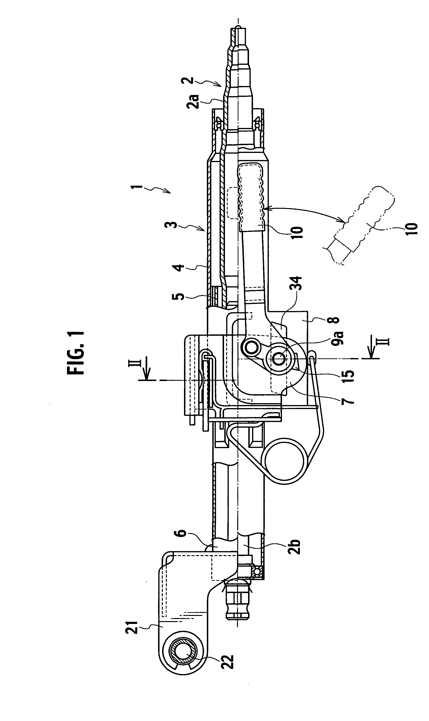 Steering column assembly