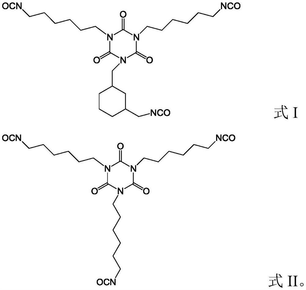 Quick-curing polyisocyanate composition as well as preparation method and application thereof