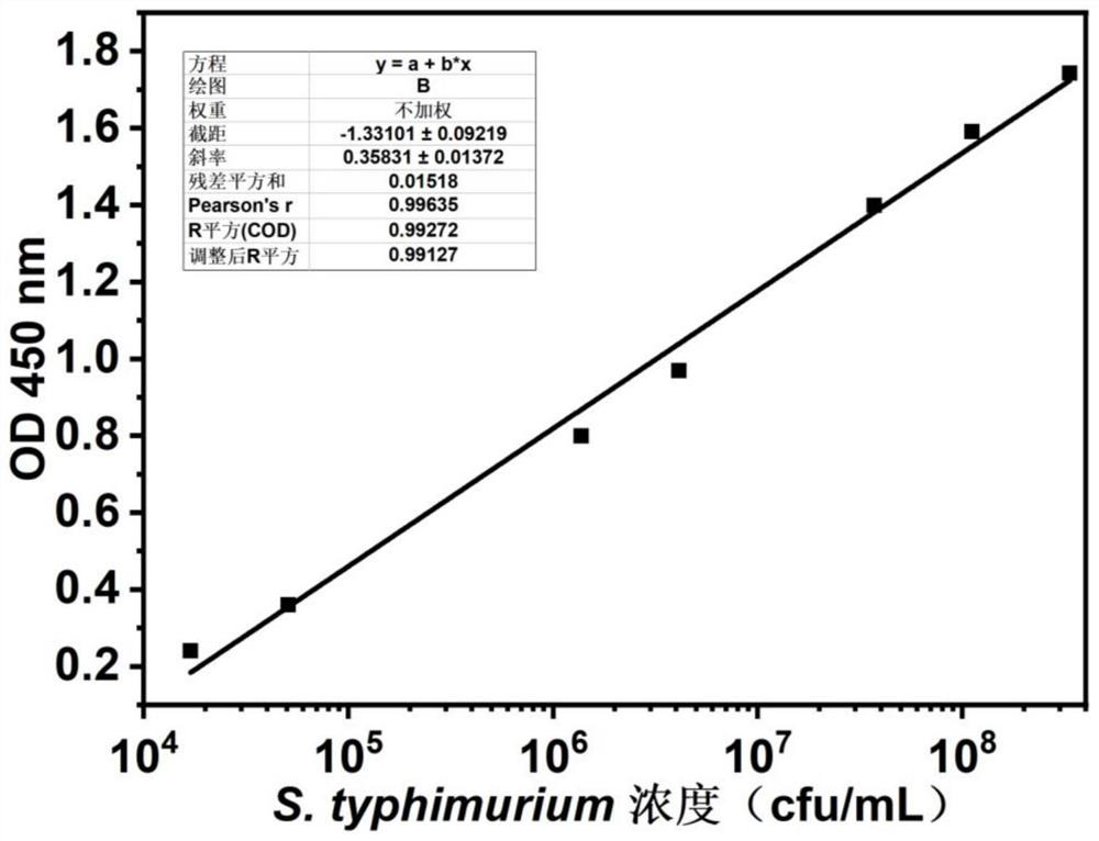 Anti-salmonella typhimurium nano antibody and application thereof