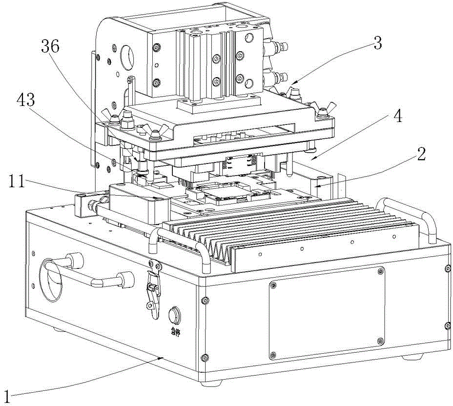 Semi-automatic interchange equipment for testing electrical performance and testing method thereof