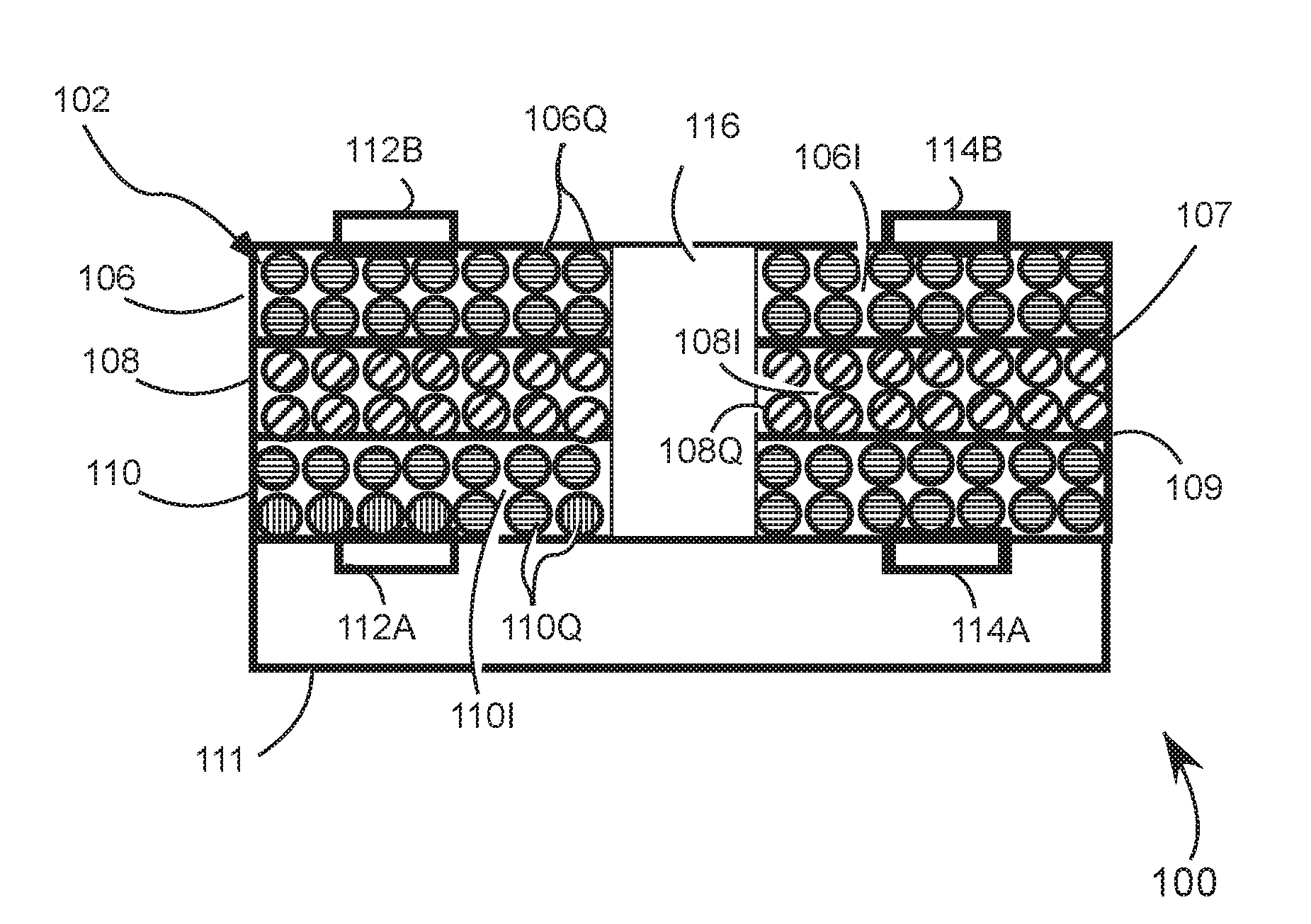 Composite quantum-dot materials for photonic detectors