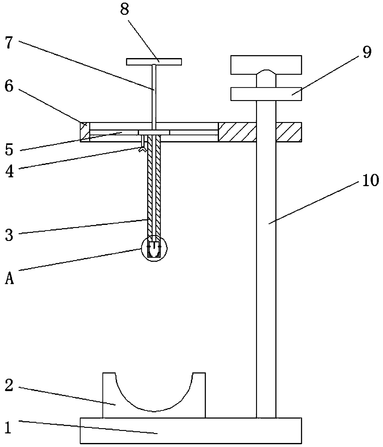 Nail taking device for orthopedics department