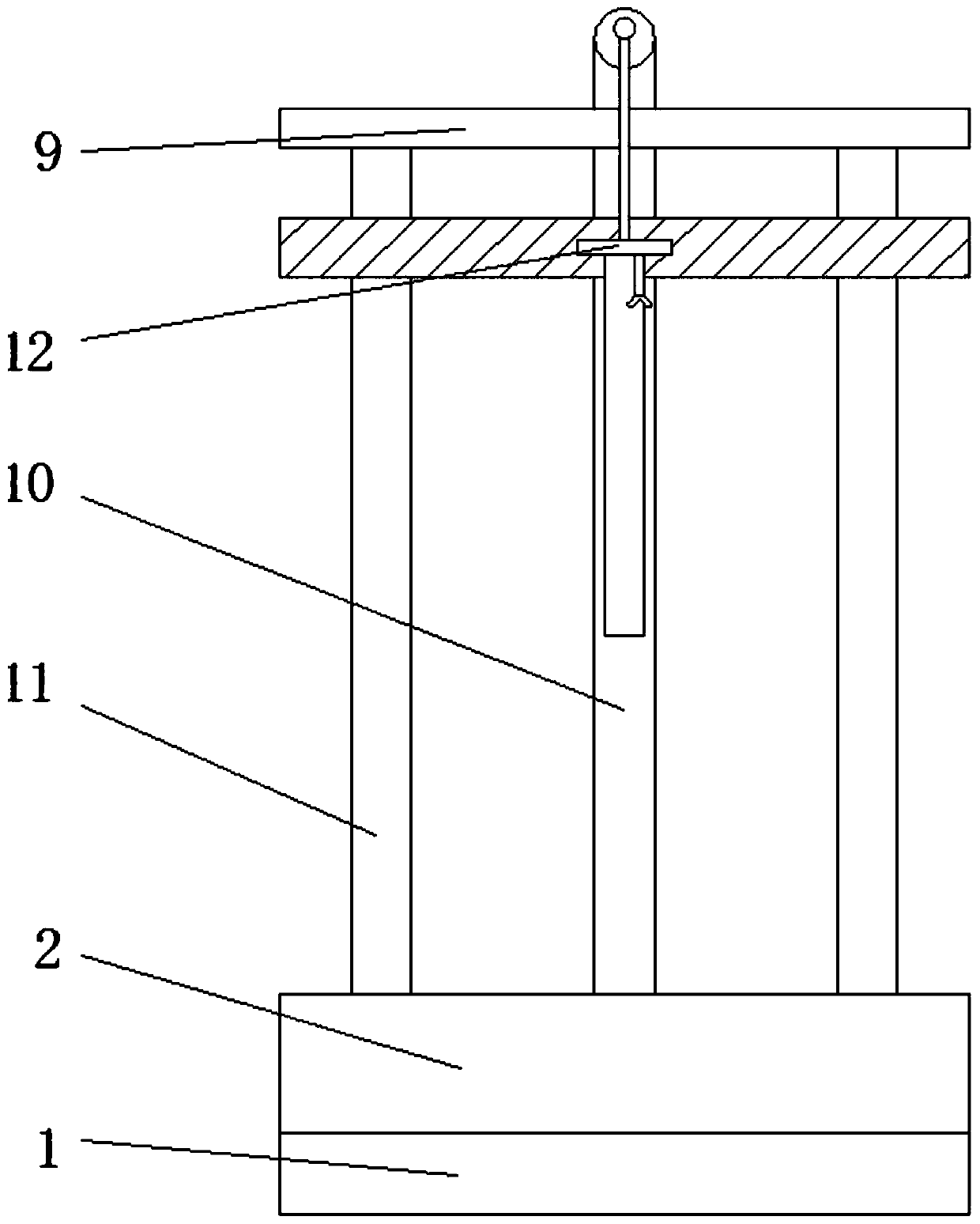 Nail taking device for orthopedics department