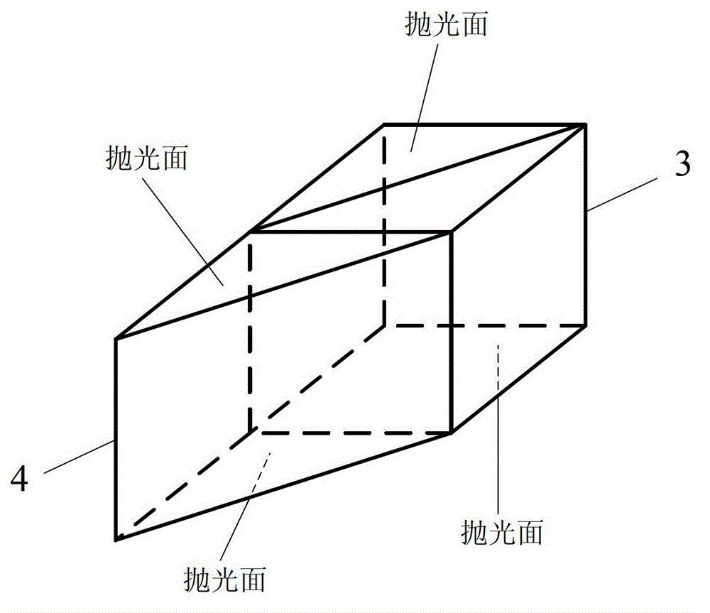 Conduction-type polarizing and beam-splitting synchronized lighting device