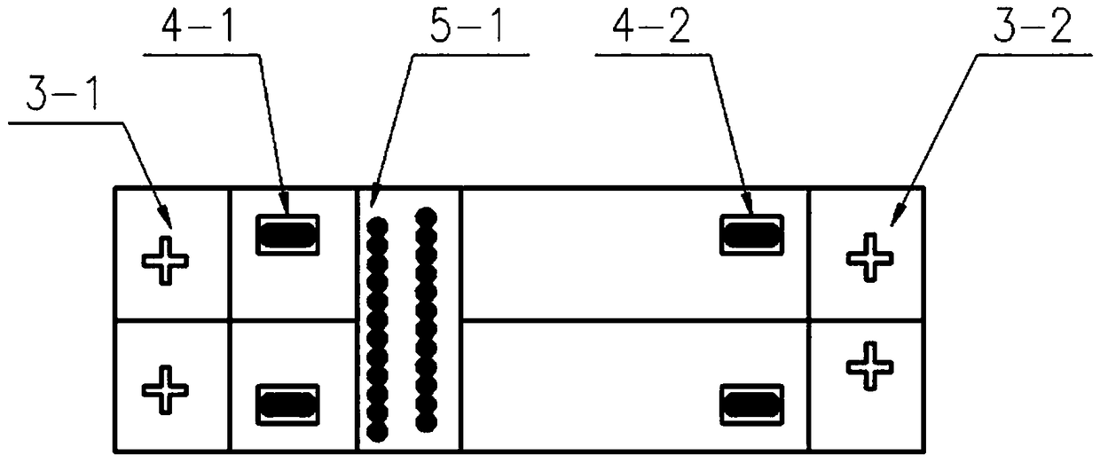 Special-shaped tubular product adsorption type eddy current array probe