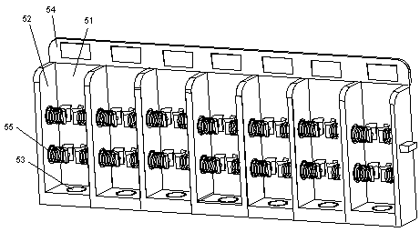 Portable-sound-wave-drilling-machine continuous sampling device and sample storage cabinet