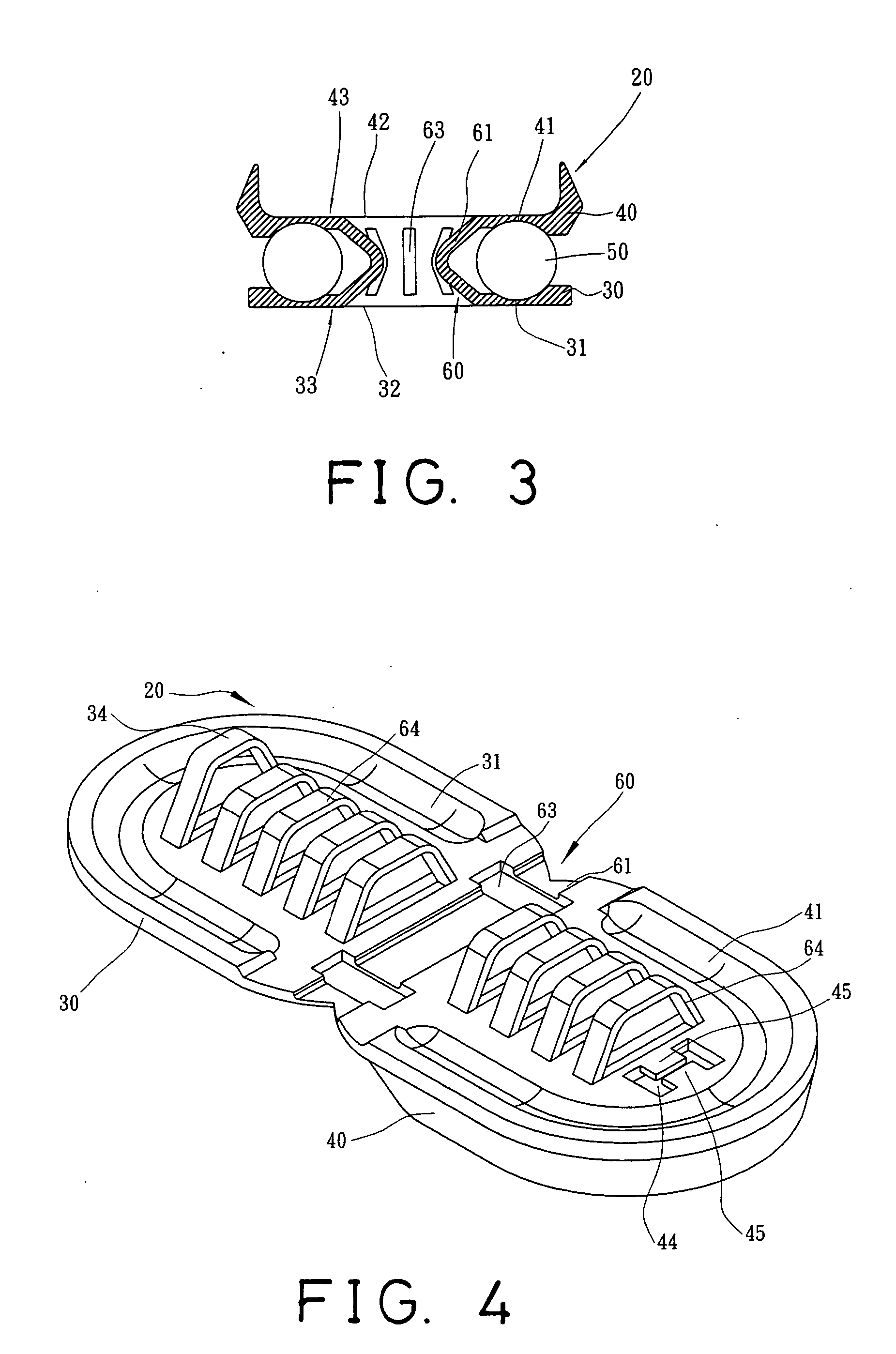 Shoe sole having heel cushioning member