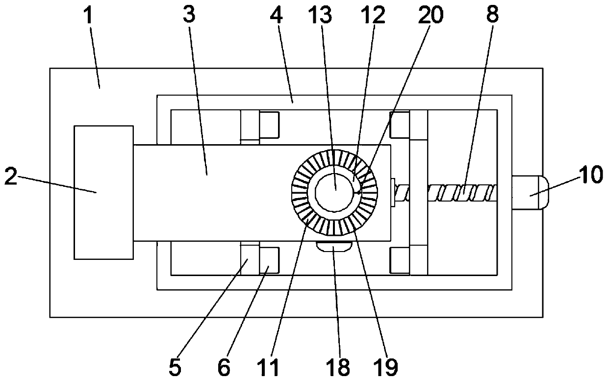 Cutting device for machining building materials