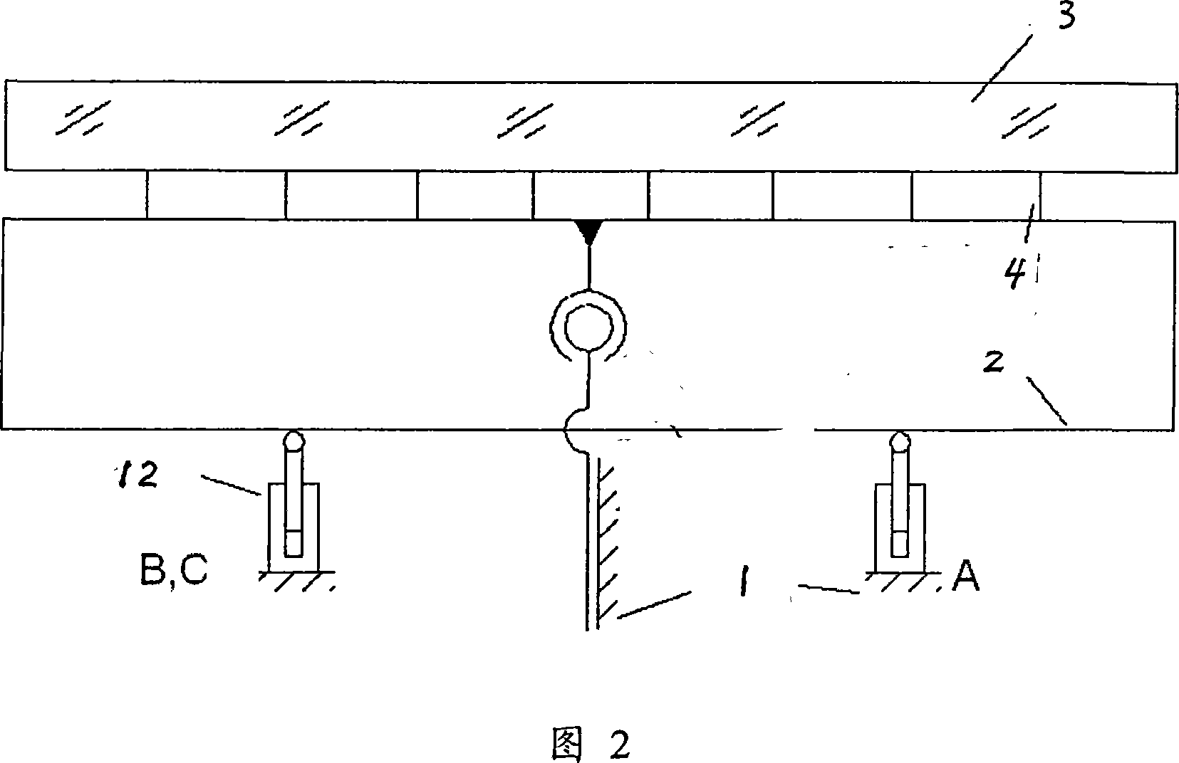 Elastic element based three freedom degree precision movement support device