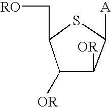 Preparation of thioarabinofuranosyl compounds and use thereof