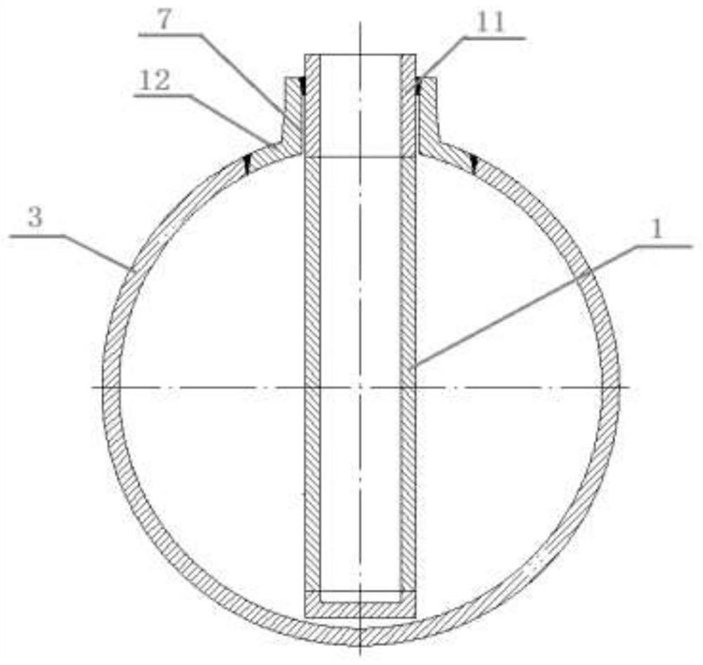 A tube bundle fitting method for a two-fold serpentine tube high-pressure heater