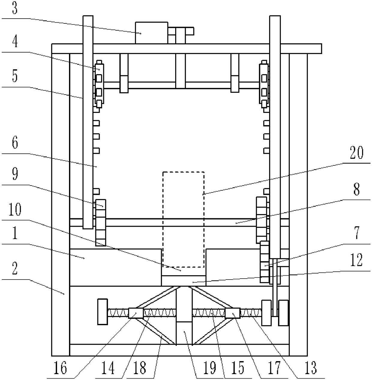 Wheel detection device