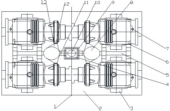 Reduction gearbox shell casting process