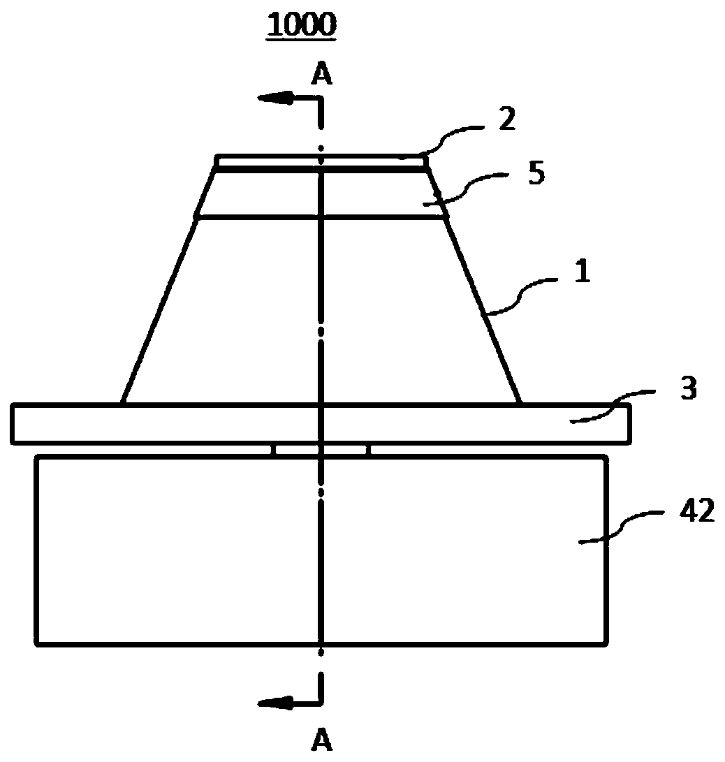 Test device and test method for gelation curing volume shrinkage