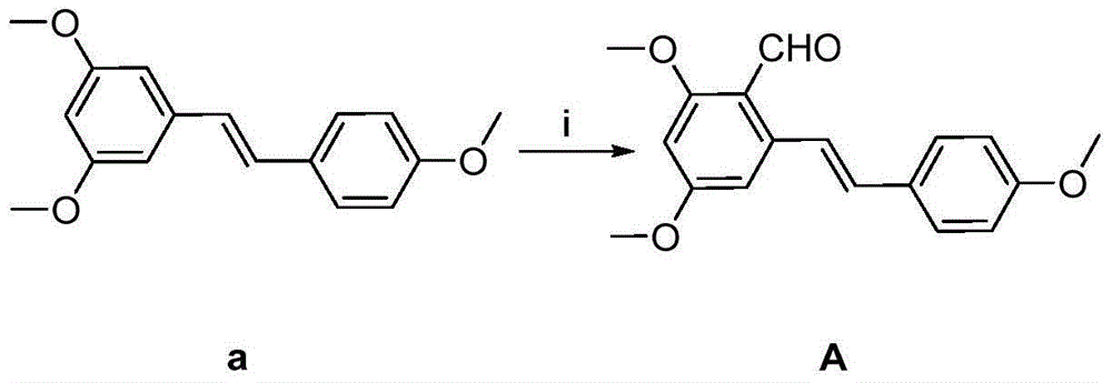 Stilbene coumarin derivative as well as preparation method and application thereof