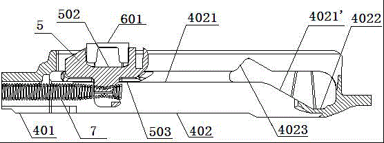 Eight-row-ball slideway device provided with self-locking device