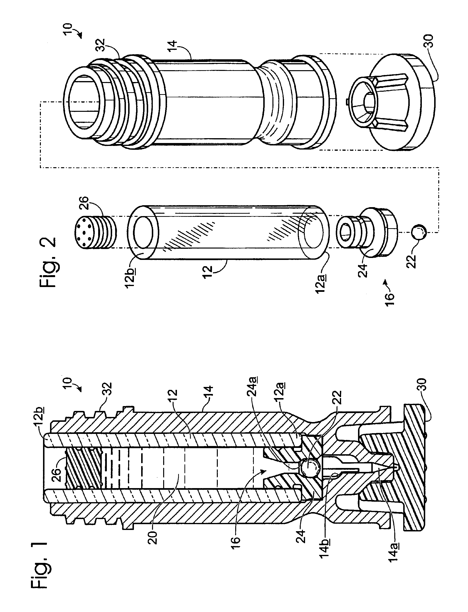Drug cartridge assembly and method of manufacture
