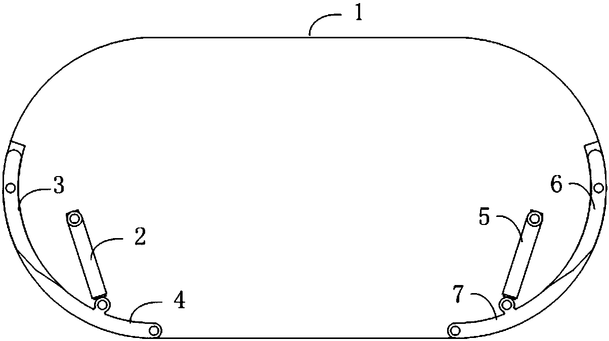 A kind of mooring device and method for uuv seabed residence