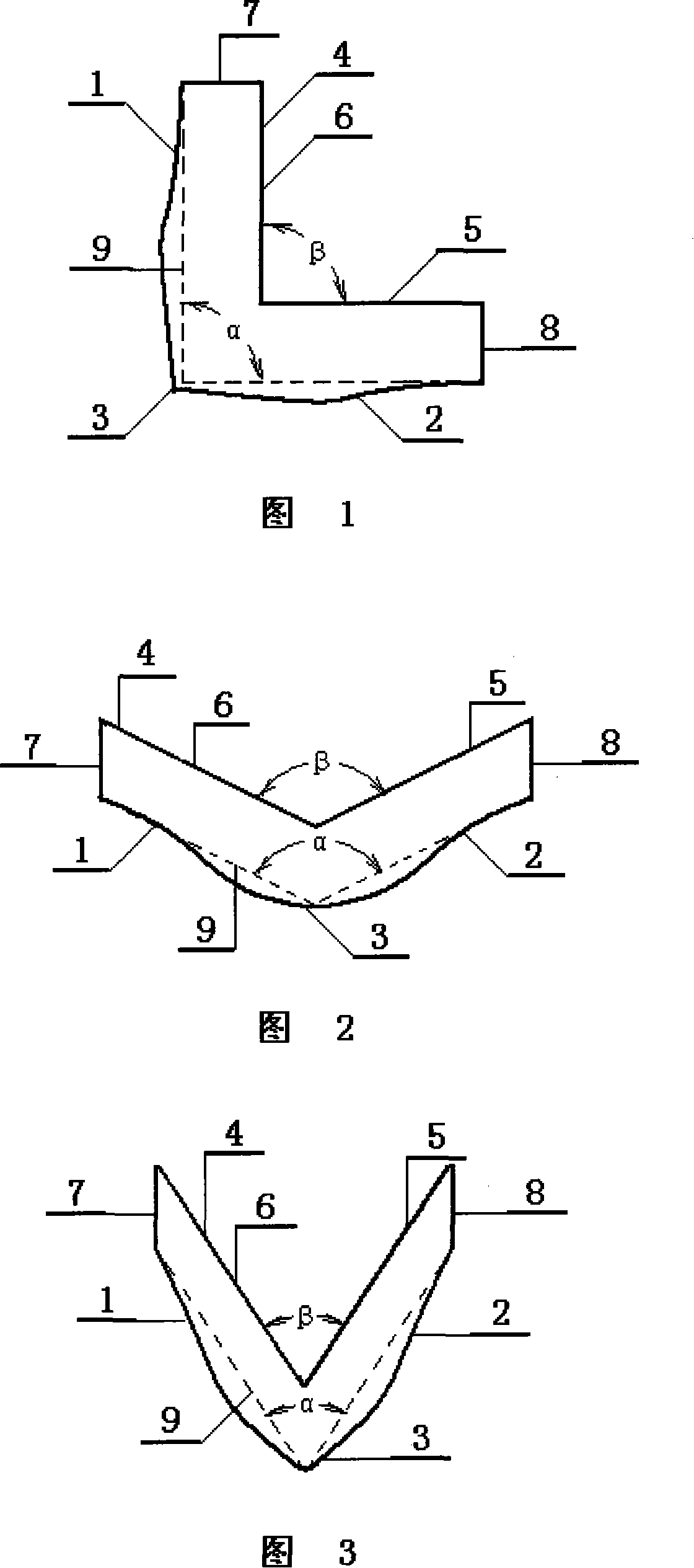 Imitated natural corner cultural stone and manufacturing method for die thereof