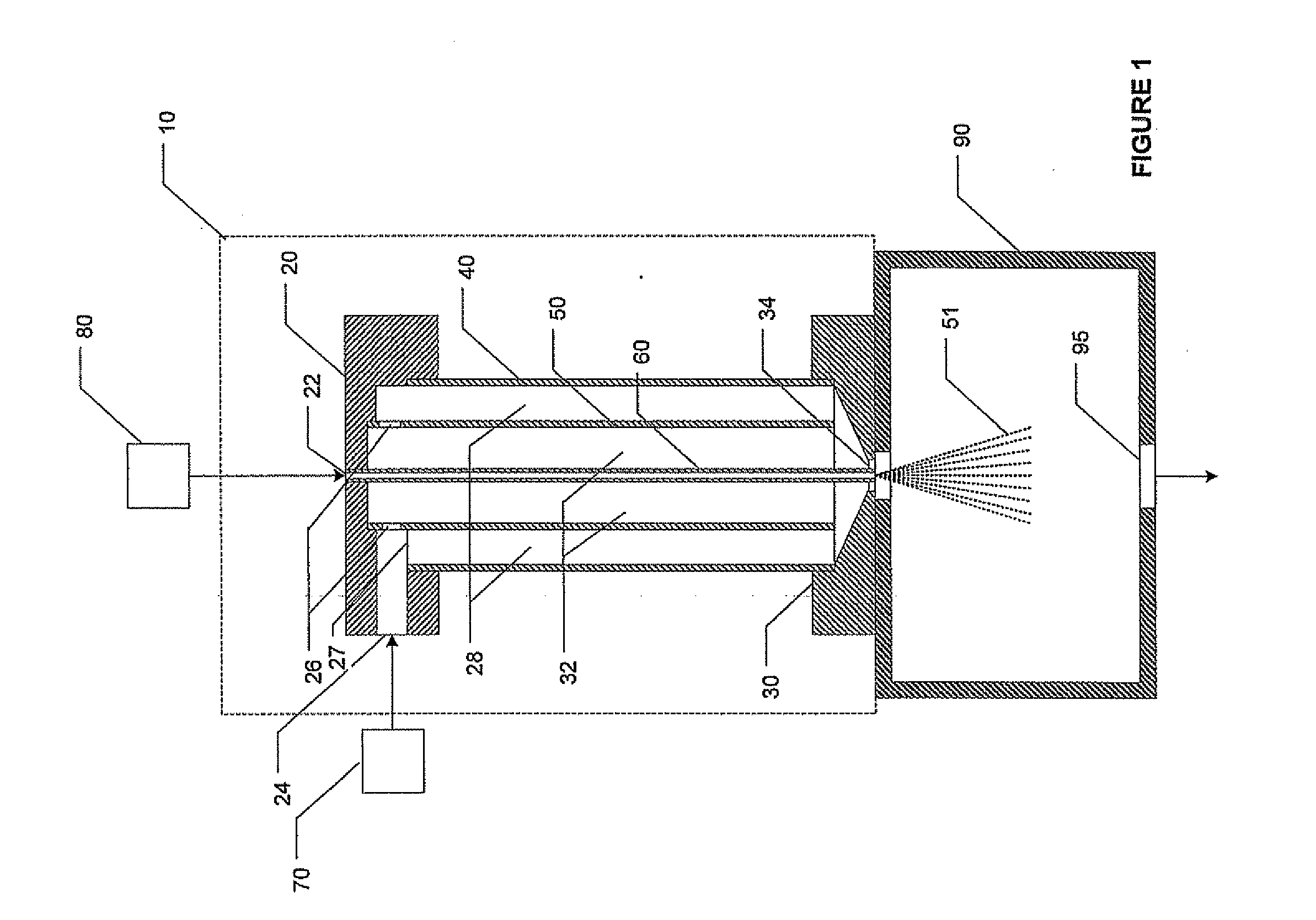 Method and apparatus for liquid precursor atomization