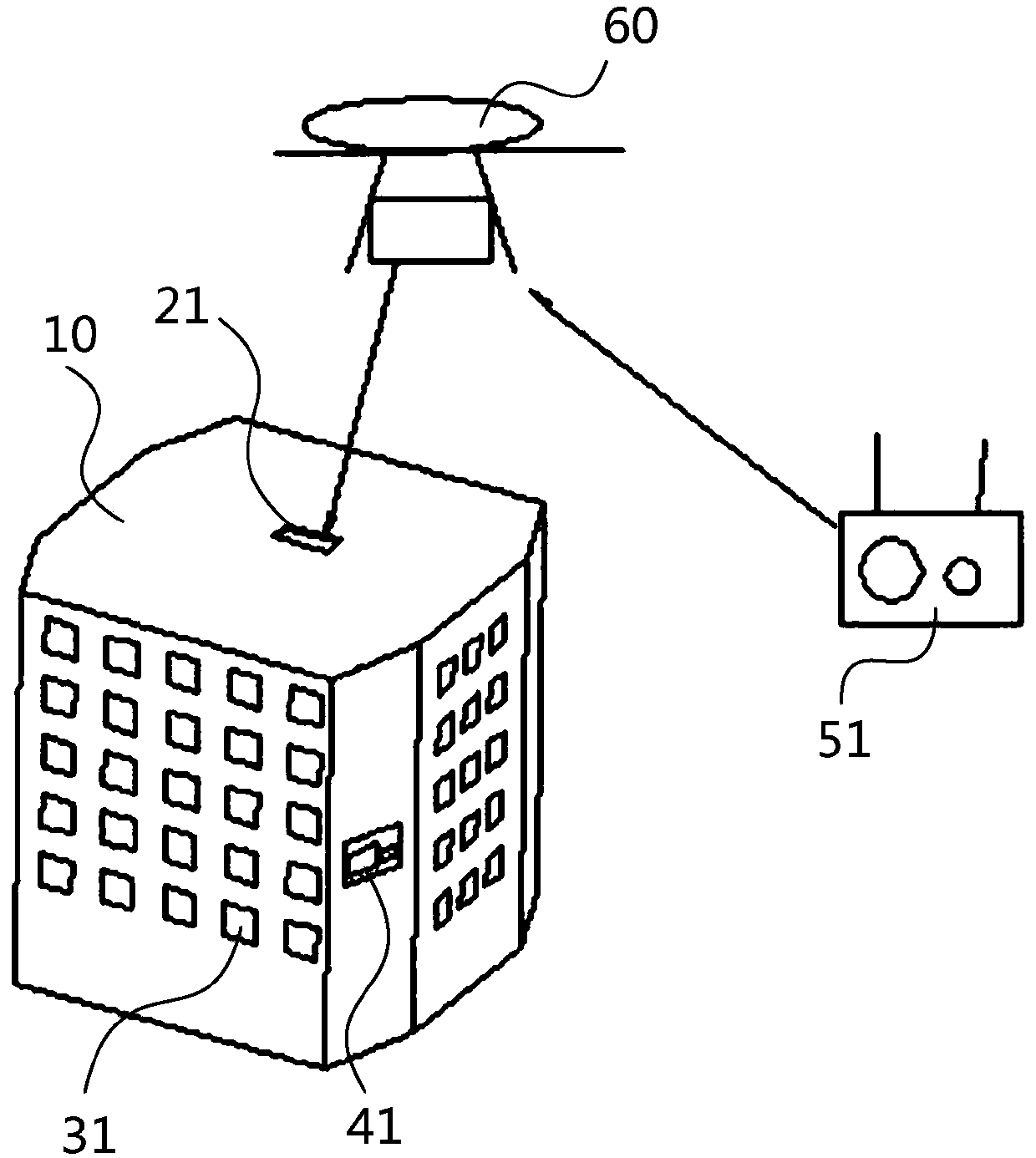 Cargo self-picking facility, distribution system and distribution method