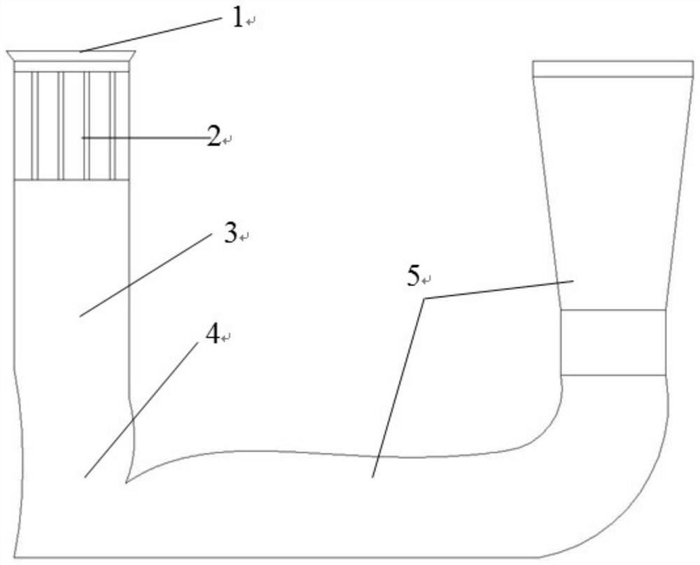 Energy-saving comprehensive noise reduction fan pipeline and transformation method