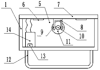 Tea table with side edge capable of being lengthened