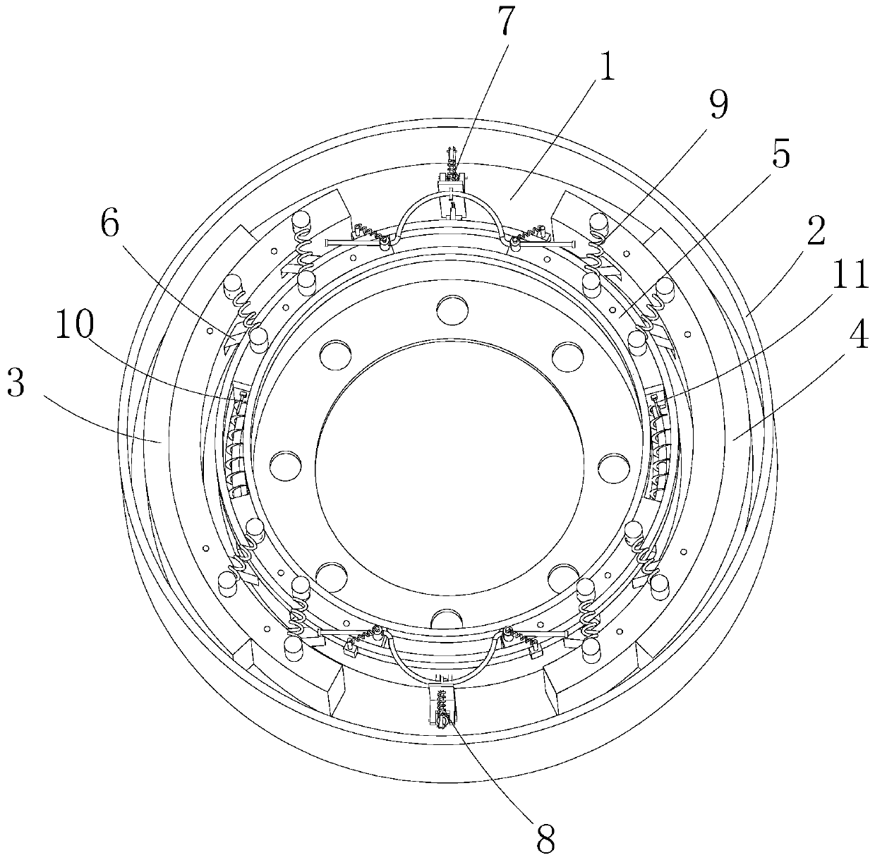 Anti-locking automobile brake