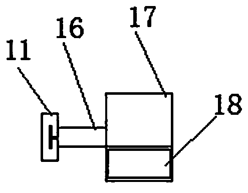 Novel mechanical part grinding device