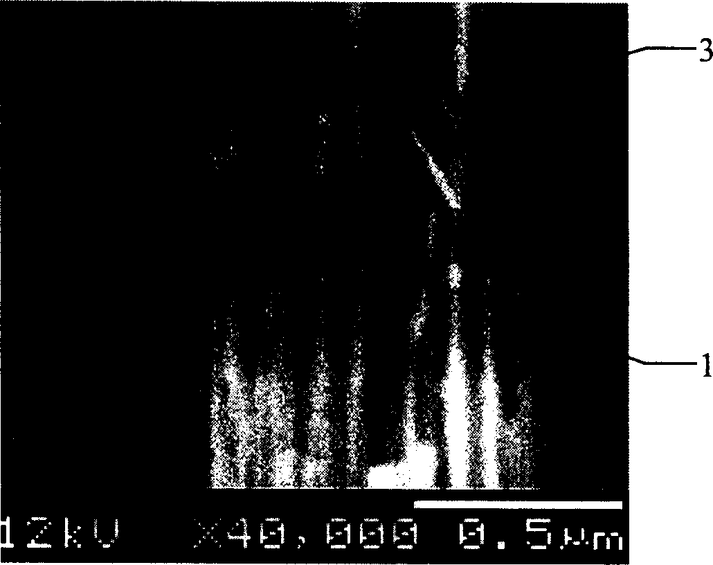 Titanium dioxide nanometer pipe composite separating membrane, its preparation and use thereof