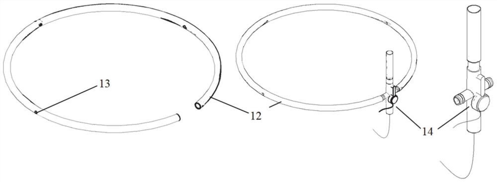 A pressure-controllable bored pile pile tip and pile side intelligent post-grouting device and method