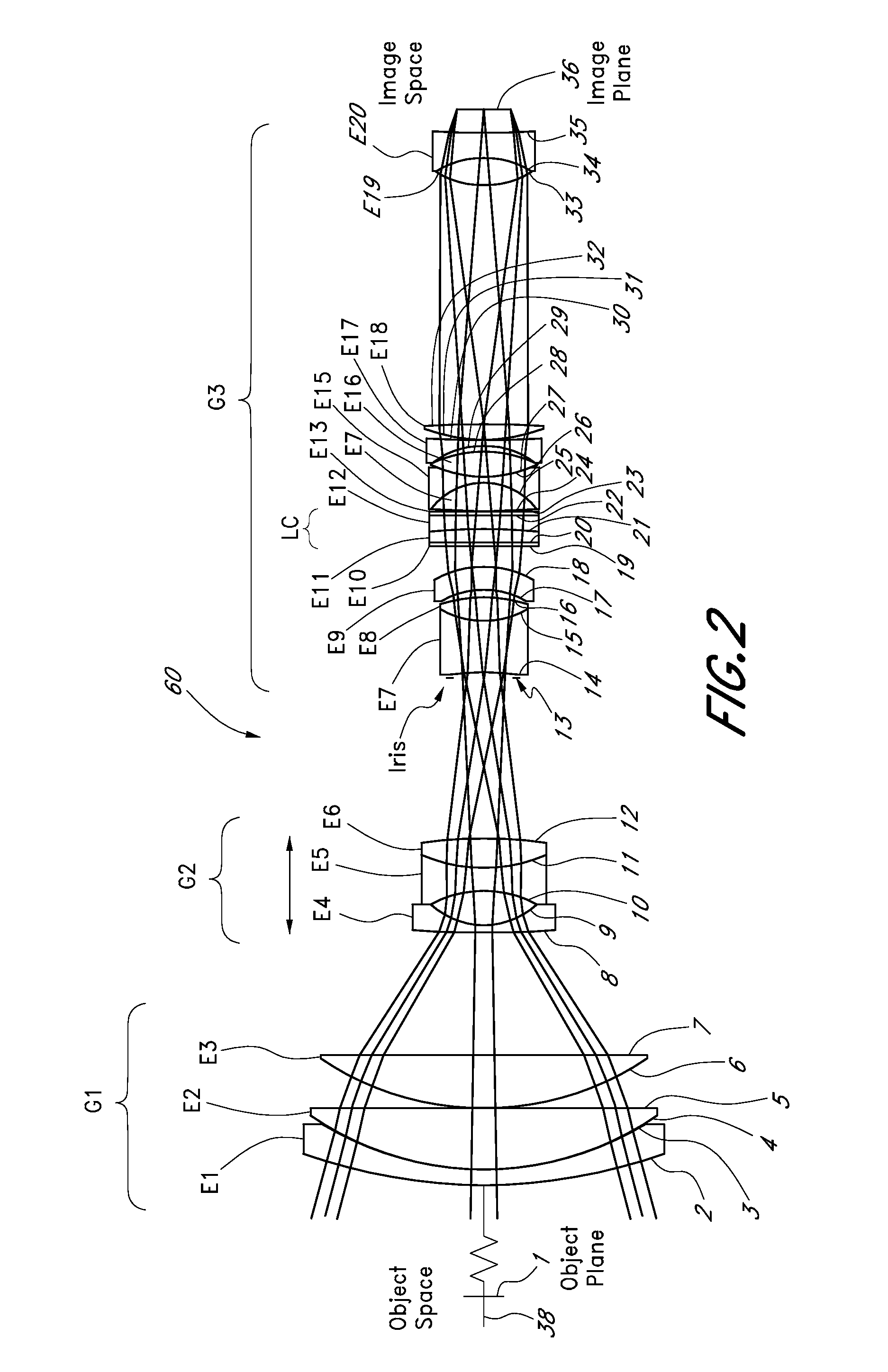 Liquid optics with folds lens and imaging apparatus