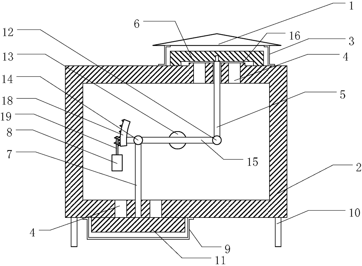 An incubator for an electric power on-line monitoring device