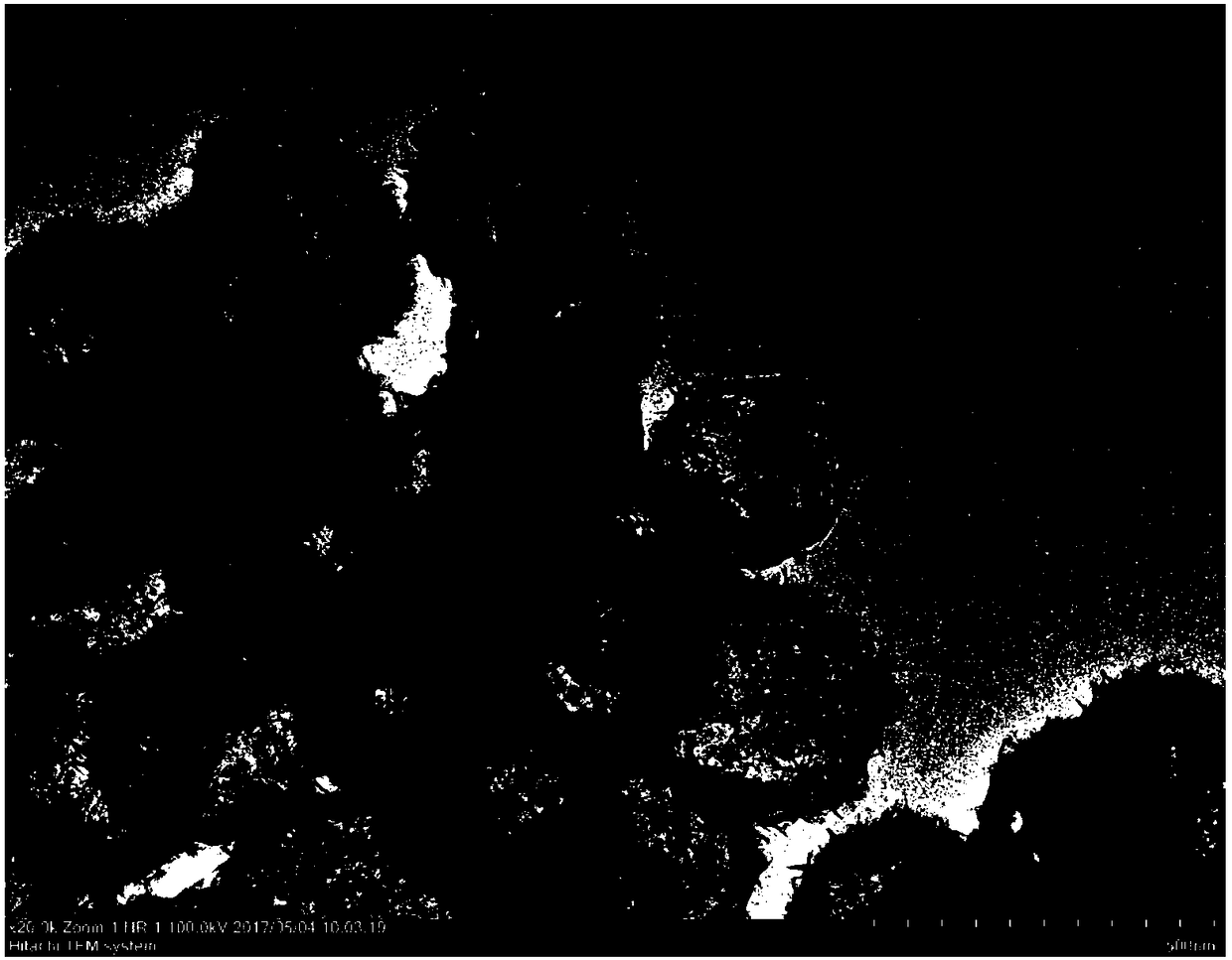 Nanosheet sulfide hollow sphere and preparation method and application thereof